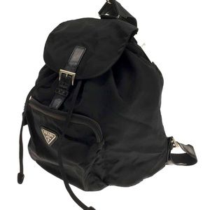 Authentic Nylon Prada Drawstring Backpack